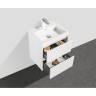 Тумба Bianco Lucido 49,2 см BELBAGNO PIETRA PIETRA MINI-500-2C-SO-BL