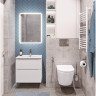 Тумба Bianco Lucido 59,6 см BELBAGNO ETNA ETNA-H60-600-2C-SO-BL-P