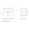 Тумба Bianco Lucido 79,6 см BELBAGNO VITTORIA VITTORIA-800-2C-SO-BL