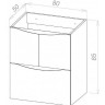 Тумба Bianco Lucido 80 см BELBAGNO ALDA BB800SHVC/MO