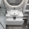 Тумба Bianco Lucido 80 см BELBAGNO ETNA ETNA80BL-KEPBO-1302-SET