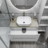 Тумба Bianco Lucido 80 см BELBAGNO ETNA ETNA80BL-KEPMCO-1302-SET