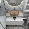 Тумба Bianco Lucido 80 см BELBAGNO ETNA ETNA80BL-KEPMCO-1302H316-SET