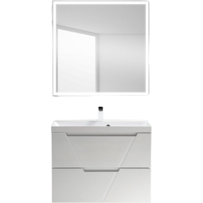 Тумба Bianco Lucido 99,6 см BELBAGNO VITTORIA VITTORIA-1000-2C-SO-BL