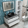Тумба Bianco Opaco 100 см BELBAGNO KRAFT KRAFT100BO-KEPMNO-1302H301-SET