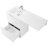 Тумба Bianco Opaco 58 см BELBAGNO LAVANDERIA LAVANDERIA-580/1200-2C-PIA-BL