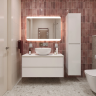 Тумба Bianco Opaco 80 см BELBAGNO KRAFT KRAFT80BO-KEPBO-1077-SET