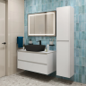 Тумба Bianco Opaco 80 см BELBAGNO KRAFT KRAFT80BO-KEPBO-1302H301-SET