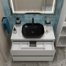 Тумба Bianco Opaco 80 см BELBAGNO KRAFT KRAFT80BO-KEPBO-1302H301-SET