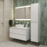 Тумба Bianco Opaco 80 см BELBAGNO KRAFT KRAFT80BO-KEPBO-1306-SET