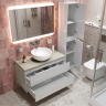 Тумба Bianco Opaco 80 см BELBAGNO KRAFT KRAFT80BO-KEPMCO-1077-SET
