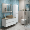 Тумба Bianco Opaco 80 см BELBAGNO KRAFT KRAFT80BO-KEPMCO-1302H316-SET