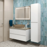 Тумба Bianco Opaco 80 см BELBAGNO KRAFT KRAFT80BO-KEPMCO-1302H316-SET