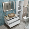 Тумба Bianco Opaco 80 см BELBAGNO KRAFT KRAFT80BO-KEPMCO-1302H316-SET