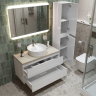 Тумба Bianco Opaco 80 см BELBAGNO KRAFT KRAFT80BO-KEPMCO-1306-SET