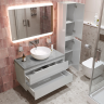 Тумба Bianco Opaco 80 см BELBAGNO KRAFT KRAFT80BO-KEPMGL-1077-SET