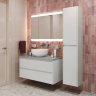 Тумба Bianco Opaco 80 см BELBAGNO KRAFT KRAFT80BO-KEPMGL-1077-SET