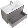 Тумба Cemento Grigio 80 см BELBAGNO KRAFT KRAFT 39-800/390-2C-SO-CG