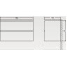 Тумба Cemento Verona Grigio 89,6 см BELBAGNO ALBANO ALBANO-900-2C-SO-CVG