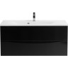 Тумба Nero Lucido 119,6 см BELBAGNO MARINO MARINO-1200-2C-SO-NL-P