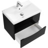 Тумба Nero Lucido 56,4 см BELBAGNO MARINO MARINO-CER-600-2C-SO-NL-P