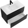 Тумба Nero Lucido 79,6 см BELBAGNO MARINO MARINO-800-2C-SO-NL-P