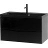 Тумба Nero Lucido 79,6 см BELBAGNO MARINO MARINO-800-2C-SO-NL-P