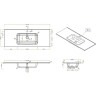 Тумба Pino Pasadena 120 см BELBAGNO KRAFT KRAFT-1200-2C-SO-PP