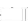 Тумба Pino Pasadena 80 см BELBAGNO KRAFT KRAFT-800-2C-SO-PP