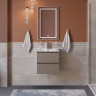Тумба под раковину BELBAGNO KRAFT 39-500/390-2C-SO-СO 50 см, подвесная, бежевый матовый