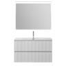 Тумба под раковину BELBAGNO UNO-1200-2C-SO-BO подвесная Bianco Opaco