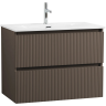 Тумба под раковину BELBAGNO UNO UNO-MINI-800-2C-SO-СO 80 см, подвесная, бежевый матовый