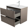 Тумба под раковину BELBAGNO UNO UNO-MINI-800-2C-SO-СO 80 см, подвесная, бежевый матовый