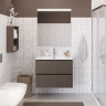 Тумба под раковину BELBAGNO UNO UNO-MINI-800-2C-SO-СO 80 см, подвесная, бежевый матовый