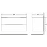 Тумба Rovere Moro 99,6 см BELBAGNO MARINO MARINO-H60-1000-2C-SO-RW-P