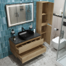 Тумба Rovere Nebrasca Nature 100 см BELBAGNO KRAFT KRAFT100RNN-KEPMNO-1302-H301-SET