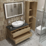 Тумба Rovere Nebrasca Nature 100 см BELBAGNO KRAFT KRAFT100RNN-KEPMNO-1346-SET
