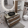 Тумба Rovere Rustico 80 см BELBAGNO ETNA ETNA80RW-KEPMCO-1302H301-SET