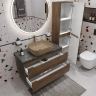 Тумба Rovere Rustico 80 см BELBAGNO ETNA ETNA80RW-KEPMNO-1302H316-SET