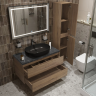 Тумба Rovere Tabacco 100 см BELBAGNO KRAFT KRAFT100RT-KEPMNO-1084-H301-SET