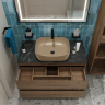 Тумба Rovere Tabacco 100 см BELBAGNO KRAFT KRAFT100RT-KEPMNO-1302-H316-SET