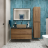 Тумба Rovere Tabacco 100 см BELBAGNO KRAFT KRAFT100RT-KEPMNO-1302-H316-SET