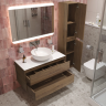 Тумба Rovere Tabacco 80 см BELBAGNO KRAFT KRAFT80RT-KEPBO-1077-SET