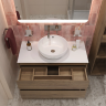 Тумба Rovere Tabacco 80 см BELBAGNO KRAFT KRAFT80RT-KEPBO-1077-SET