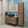 Тумба Rovere Tabacco 80 см BELBAGNO KRAFT KRAFT80RT-KEPBO-1302H301-SET