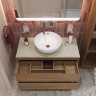 Тумба Rovere Tabacco 80 см BELBAGNO KRAFT KRAFT80RT-KEPMCO-1077-SET