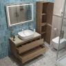 Тумба Rovere Tabacco 80 см BELBAGNO KRAFT KRAFT80RT-KEPMCO-1302-SET