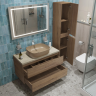 Тумба Rovere Tabacco 80 см BELBAGNO KRAFT KRAFT80RT-KEPMCO-1302H316-SET