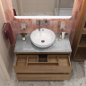 Тумба Rovere Tabacco 80 см BELBAGNO KRAFT KRAFT80RT-KEPMGL-1077-SET