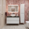 Тумба со столешницей и накладной раковиной BELBAGNO KRAFT 80 KRAFT80BO-KEPMNO-1077-SET
